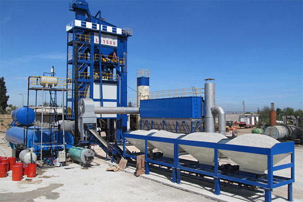 Planta de mezcla de asfalto discontinua LB img