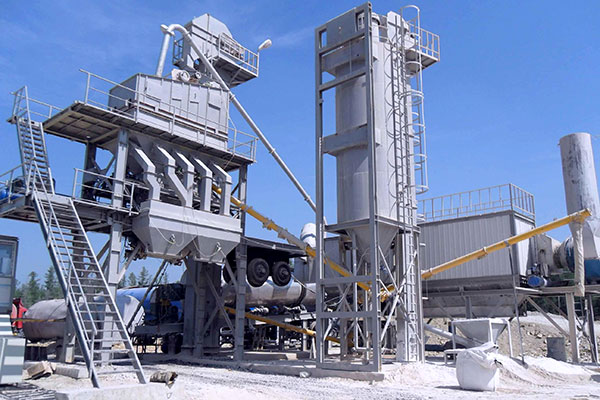 Planta de mezcla de asfalto móvil YLB img